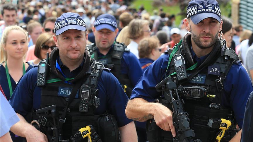 Armed police deployed near London financial district