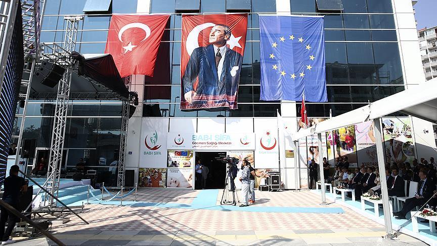 EU-funded migrant health center opens in Ankara