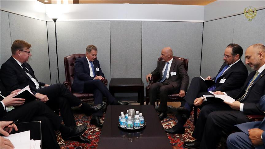 دیدارهای رئيس جمهور افغانستان در نیویورک
