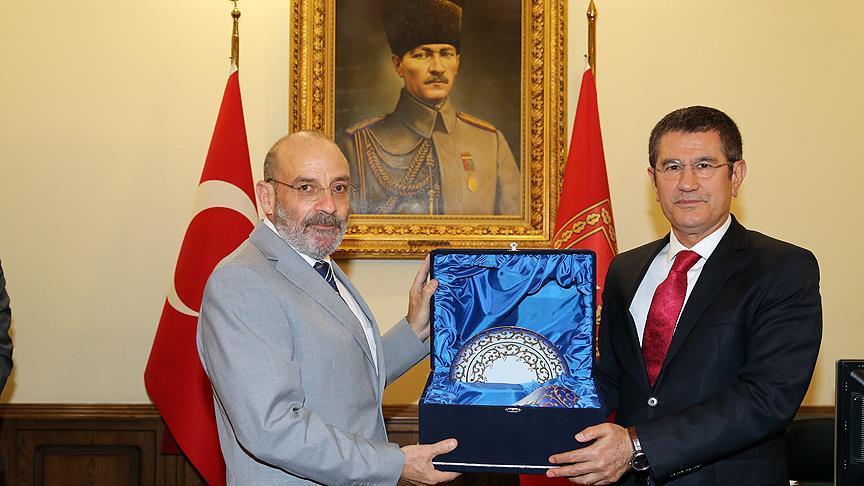 دیدار وزرای دفاع ترکیه و لبنان در آنکارا