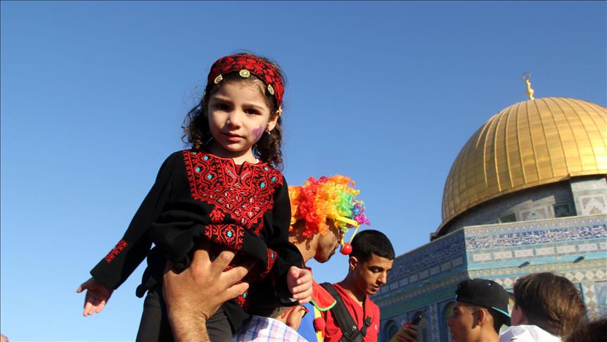 Palestinians mark Muslim New Year at Al-Aqsa Mosque