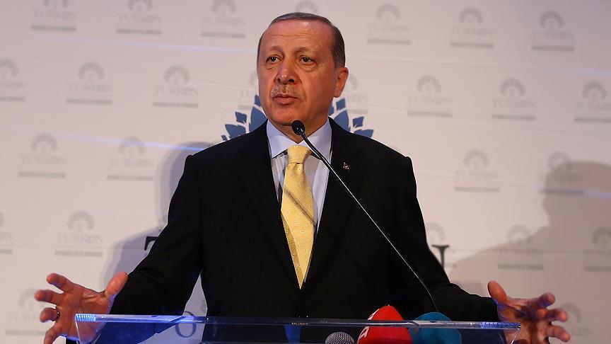 Turkish president lambasts 'Islamic terror' epithet