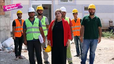 Diyarbakır'da inşaat sektörünün "Hanımağa"sı