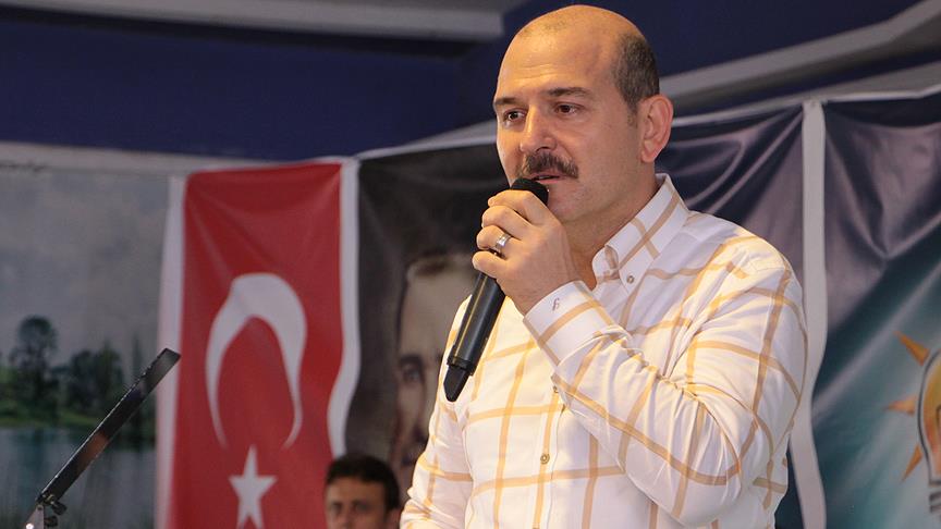 İçişleri Bakanı Soylu: Türkiye'nin üzerinde birileri gölge oyunu oynamak istemektedir
