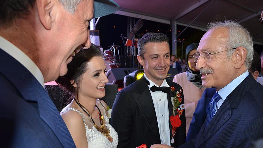 Kılıçdaroğlu, Muharrem İnce'nin oğlunun düğününe katıldı