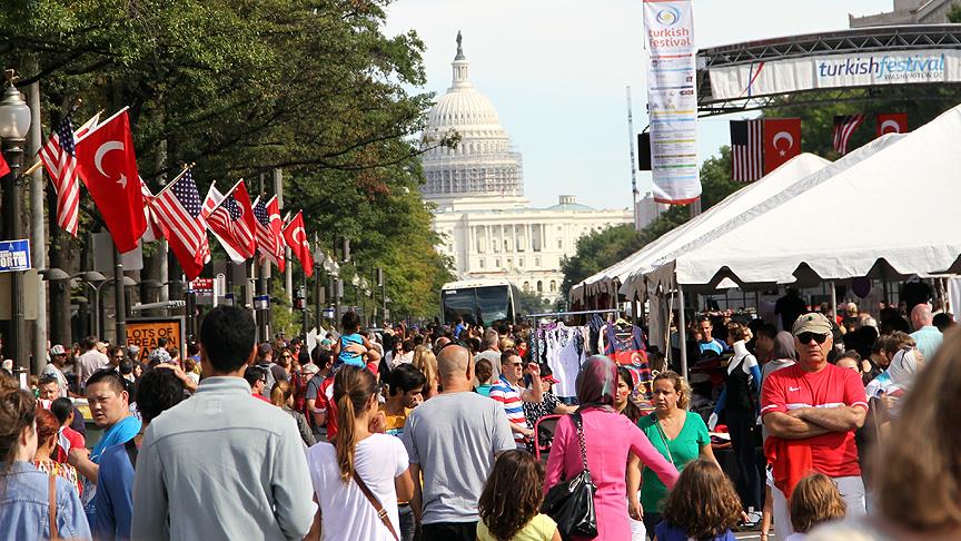 Washington'da 'Geleneksel Türk Festivali'ne büyük ilgi 