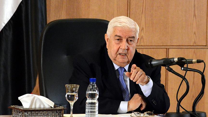 Suriye Dışişleri Bakanı Muallim: Yapılan referandumu tanımıyoruz