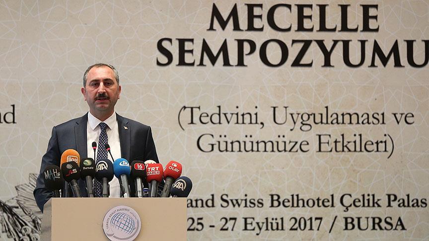 Adalet Bakanı Gül: Mecelle, hayatın içinde olan dinamik bir hukuk eseridir