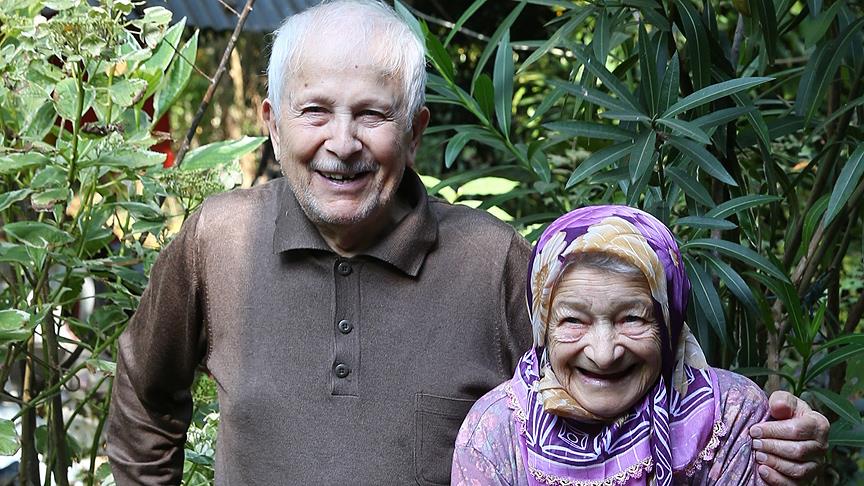 67 yıllık evliliklerinin sırrı sevgi ve hoşgörüde