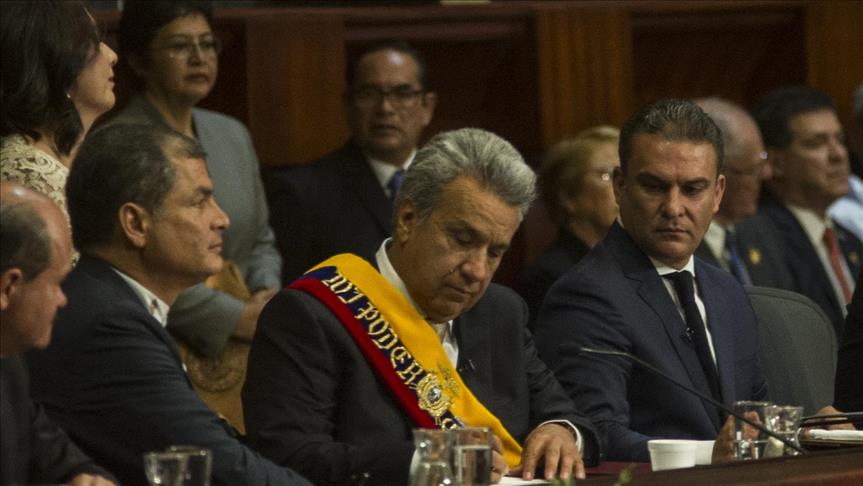 Moreno plantea la supresión de la reelección indefinida en Ecuador