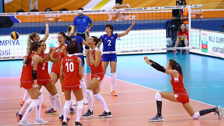 Turkey set for semifinals in top Euro volleyball bout