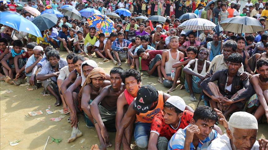 Aides britanniques aux réfugiés Rohingyas au Bangladesh
