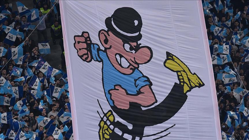 Foot/Serie A: Les supporters de la Lazio condamnés pour des chants racistes