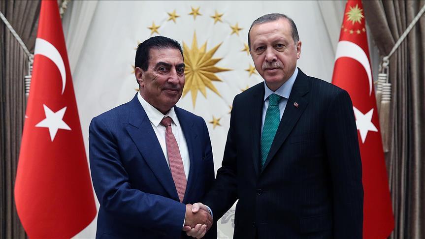 Erdogan reçoit le président du parlement jordanien 