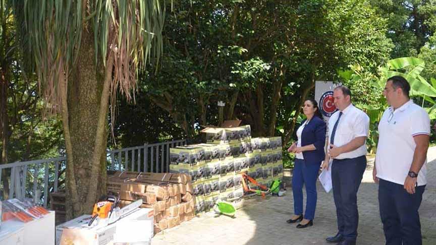 TİKA'dan Gürcistan'daki botanik bahçesine ilaç desteği