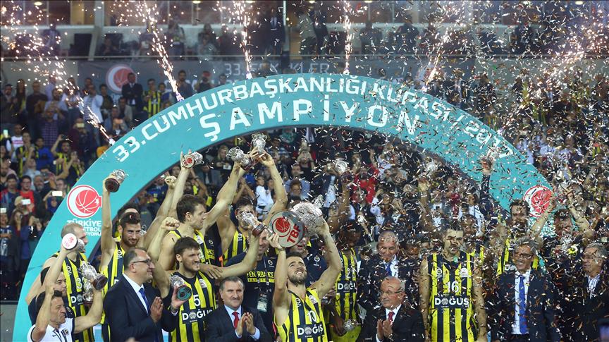 Turquie/Basket masculin: Fenerbahce Dogus remporte la Coupe de la Présidence