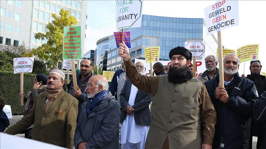 Brussels: Protesters demand action over Rohingya abuse Brussels: Protesters demand action over Rohingya abuse