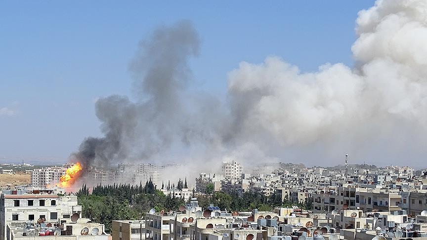 ВВС коалиции в Сирии нанесли удар по колонне сил Асада