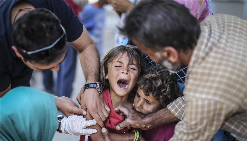 150,000 children in NW Syria to be vaccinated for polio