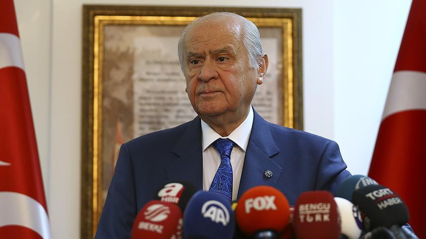 MHP Genel Başkanı Bahçeli: Milliyetçi Hareket Partisi, Sayın Cumhurbaşkanının yanındadır