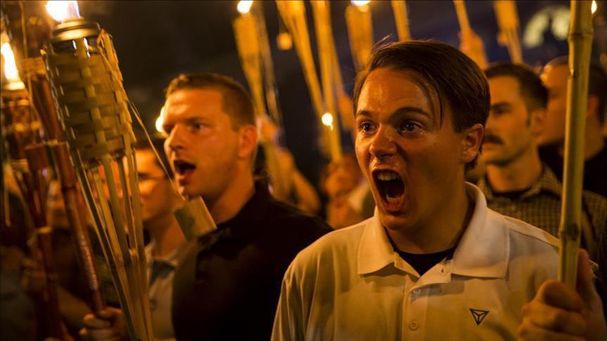 Nacionalistas blancos se volvieron a congregar en Charlottesville