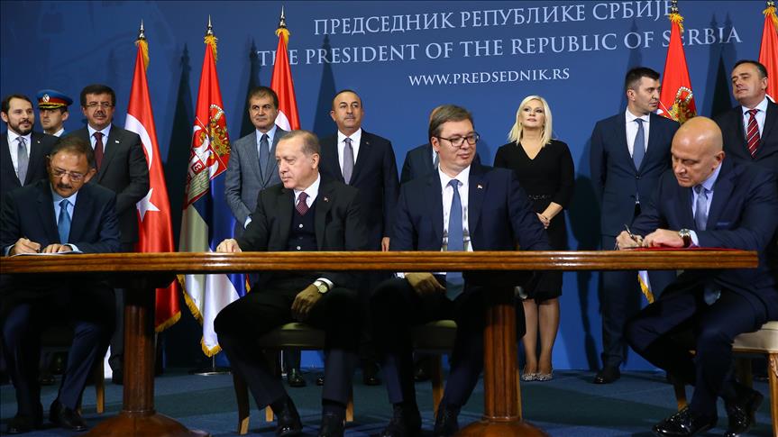 Beograd: Predstavnici Srbije i Turske potpisali 12 sporazuma 