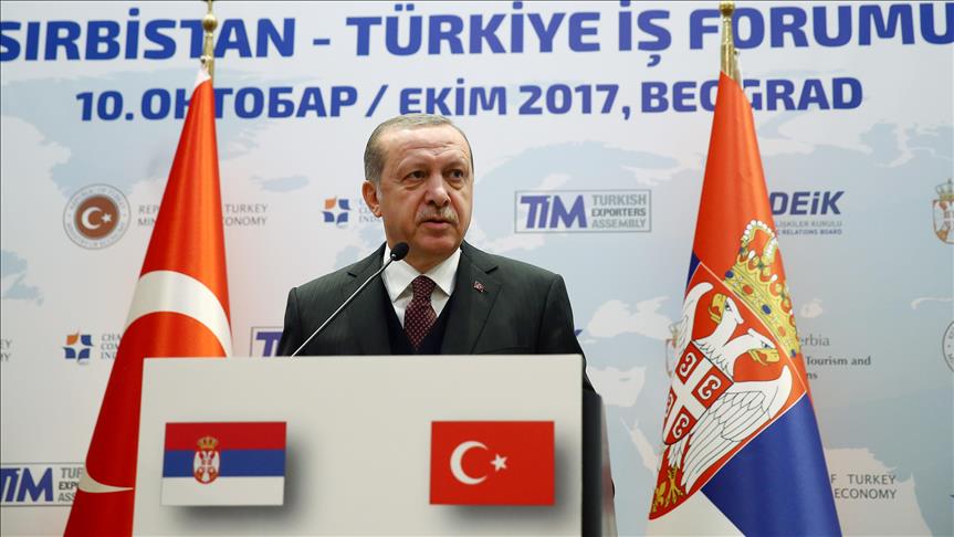 Erdogan u Beogradu: Ne želimo podjele na Balkanu