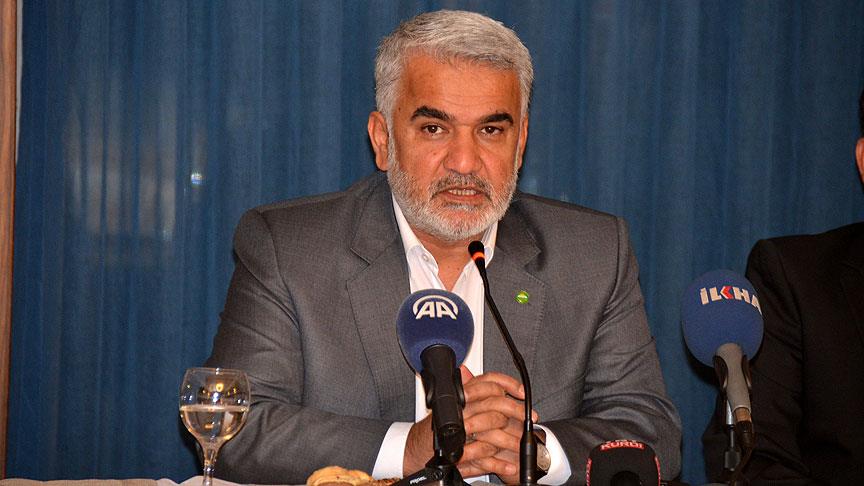 HÜDA PAR Genel Başkanı Yapıcıoğlu: Çözüm Suriye'de yanan fitne ateşinin söndürülmesidir