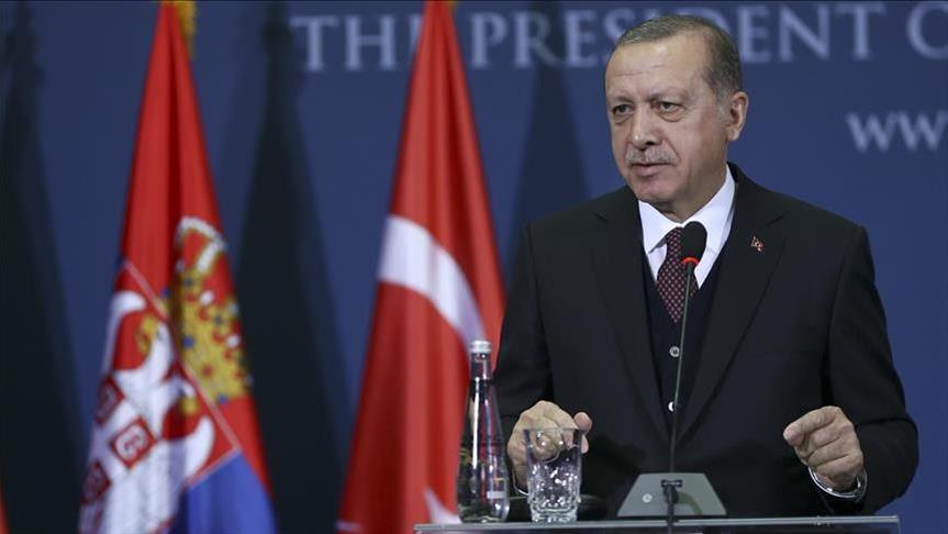 أردوغان: الولايات المتحدة افتعلت مشكلة تعليق التأشيرات