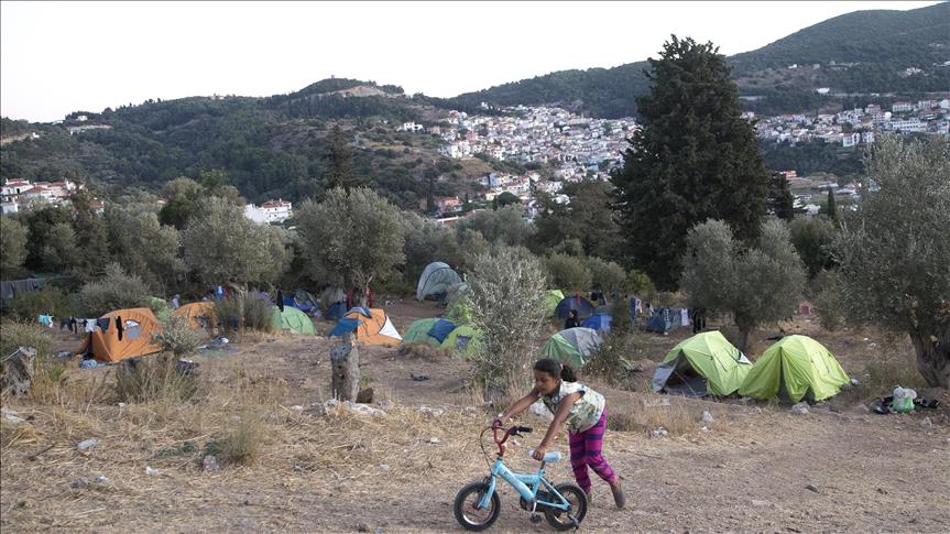La vida de los refugiados en Grecia, que temen el invierno por venir