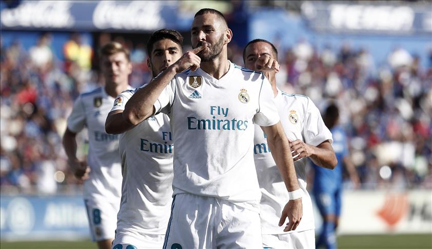 Foot / Espagne – La Liga 8ème j. : le Real Madrid l’emporte dans la douleur à Getafe (2-1)