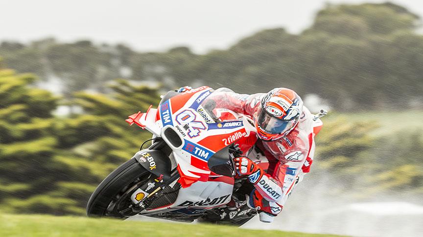 Japonya'da zafer Dovizioso'nun