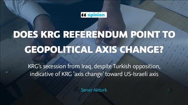 OPINION - Does KRG referendum point to geopolitical axis change? 