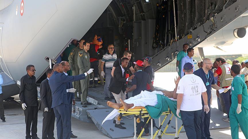 В Турцию на лечение доставлено 40 граждан Сомали 