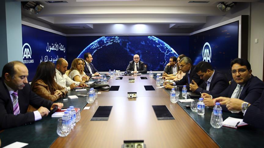 N. African media delegation visits Anadolu Agency