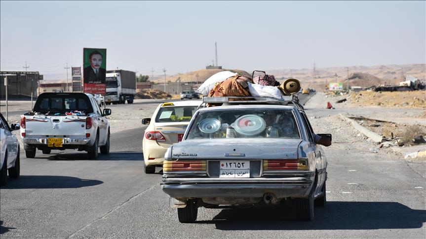 Skittish Iraq civilians back home after fleeing Kirkuk