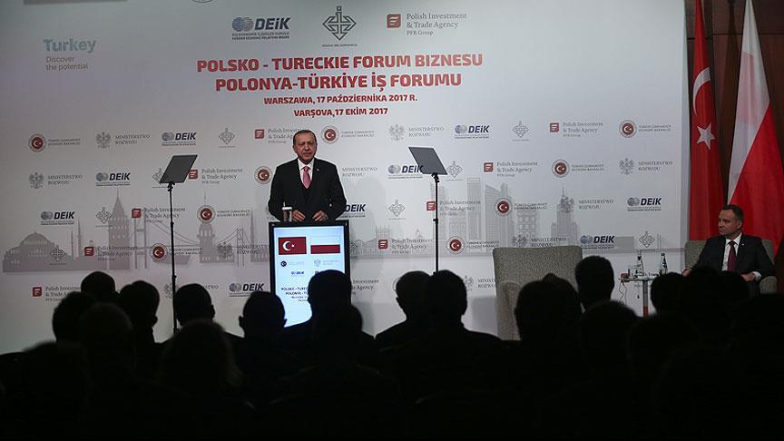 أردوغان: نهدف إلى رفع حجم التجارة مع بولندا إلى 10 مليارات دولار