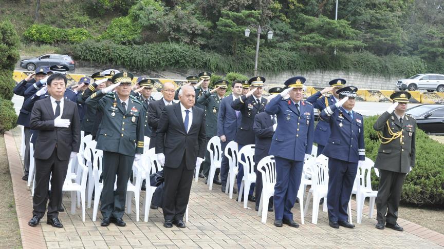 Kore Savaşı'nda şehit düşen Türk askerleri anıldı