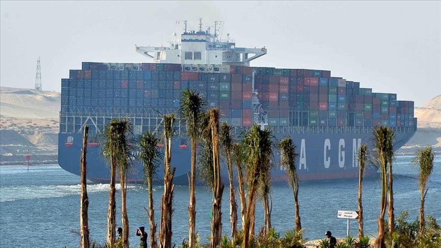 Égypte: Hausse des revenus du Canal de Suez de 3,4% depuis le début 2017