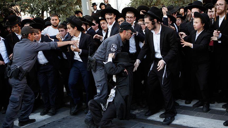 دستگیری 40 یهودی در تظاهرات علیه خدمت سربازی اجباری در اسرائیل