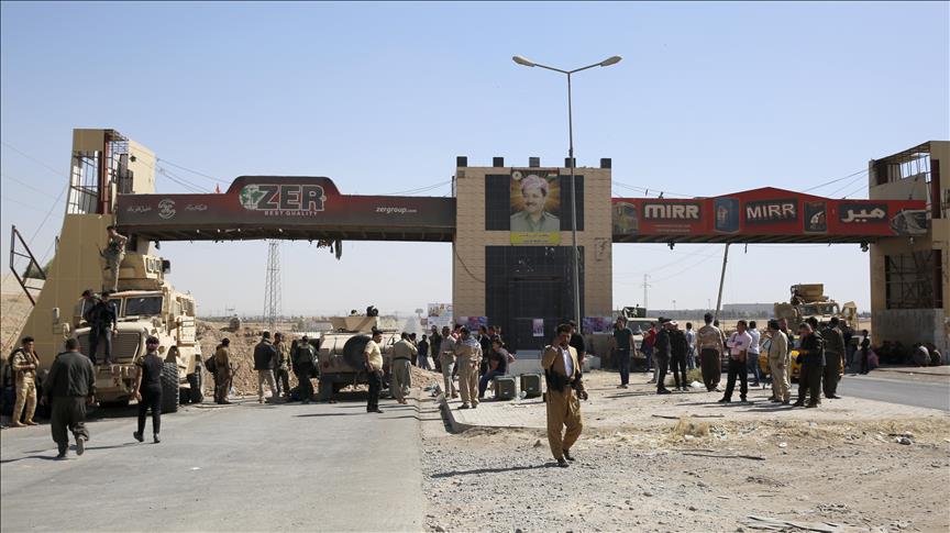 Les Peshmergas ferment la route entre Erbil et Kirkouk 