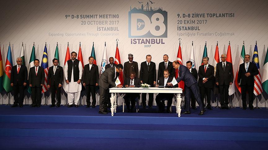 Islamic Development Bank, D-8 ink cooperation deal