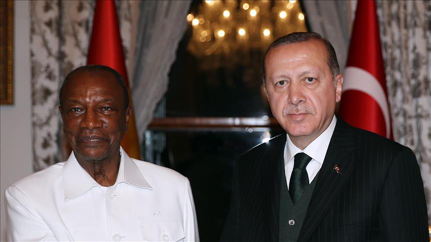 Turquie: Erdogan s'entretient avec Condé à Istanbul