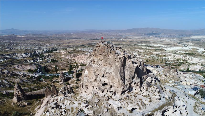 Turquie/Cappadoce: Le Château d'Uçhisar, un "gratte-ciel" de 2000 ans