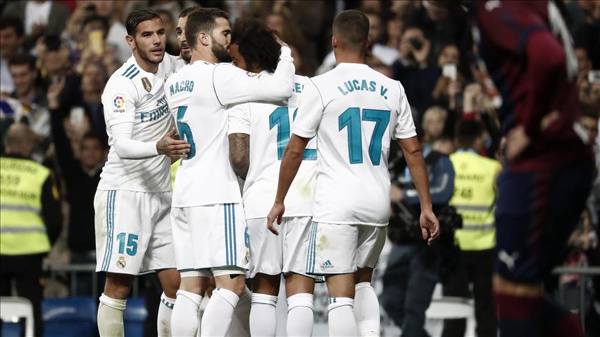 Foot / Espagne – La Liga 9ème j. : le Real Madrid déroule face à Eibar (3-0) 