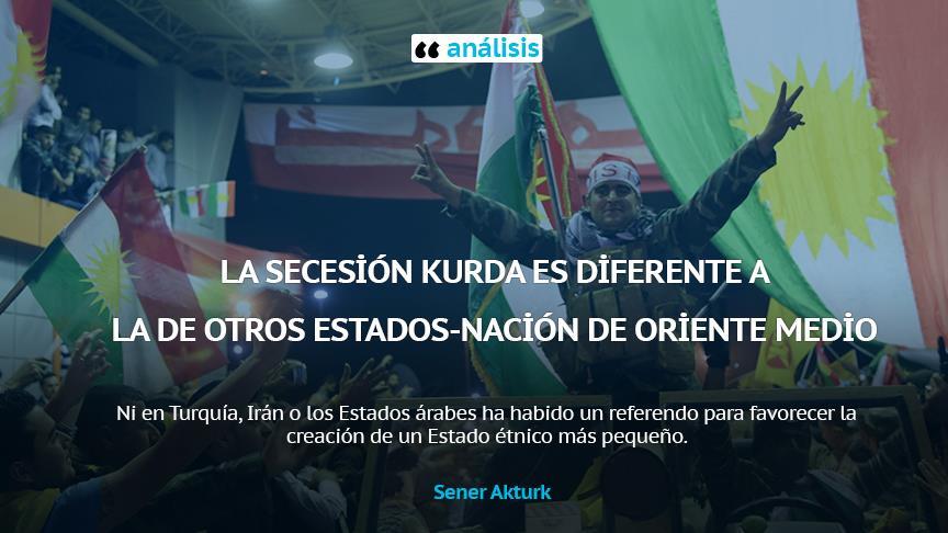 La secesión kurda es diferente a la de otros Estados-Nación de Oriente Medio
