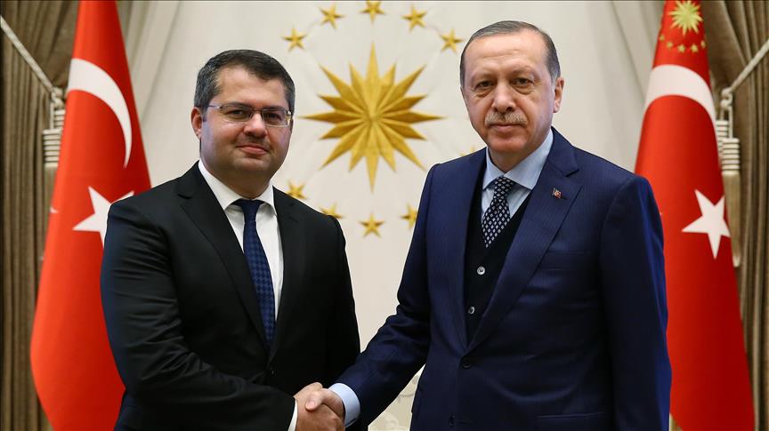 Эрдоган принял верительные грамоты у нового посла Азербайджана 