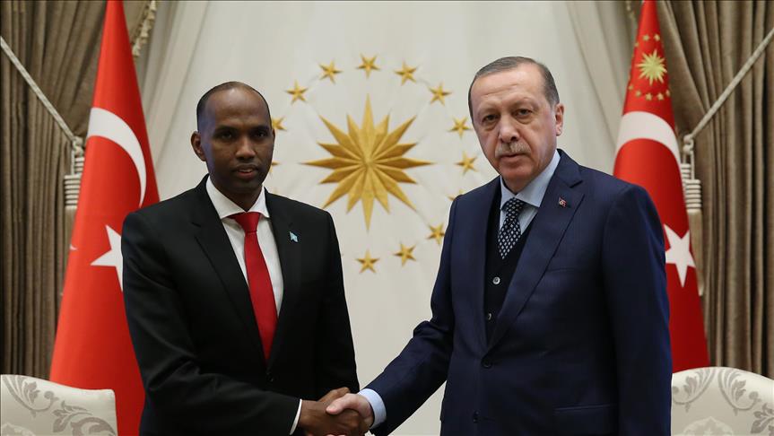 Turquie: Erdogan reçoit le Premier ministre somalien