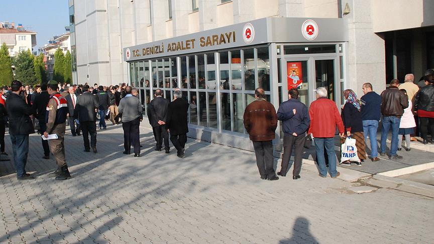 Denizli'de FETÖ'nün eğitim yapılanması davası başladı