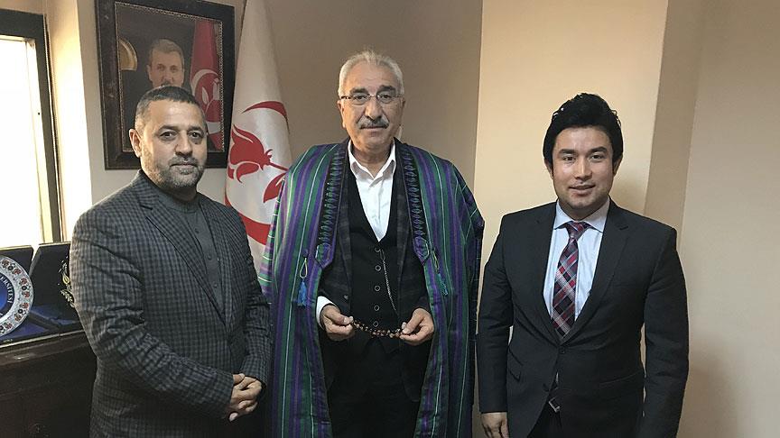 Afgan heyetinden BBP'ye ziyaret